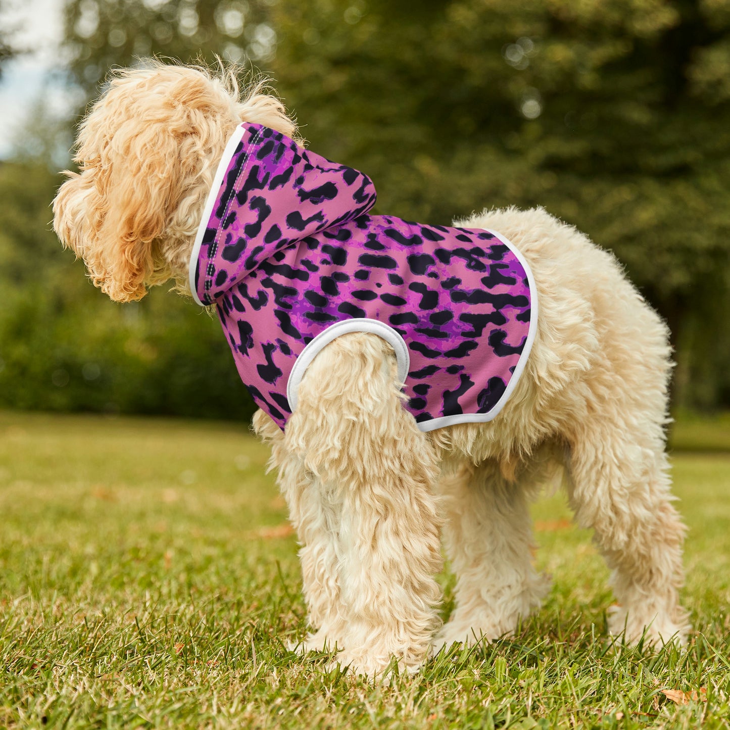Cheetah Dog Hoodie