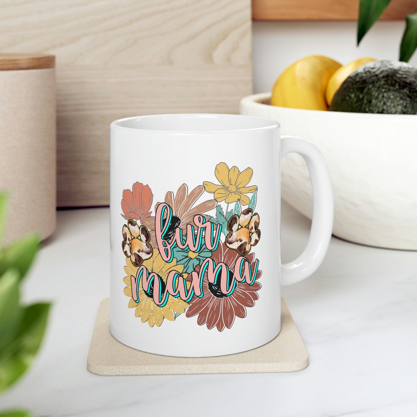 Fur Mama Ceramic Mug 11oz