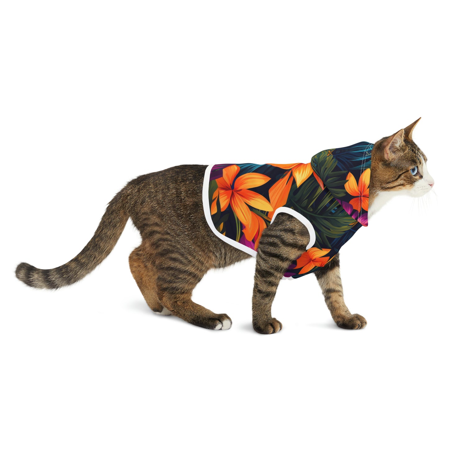 Vacation Meow Pet Hoodie