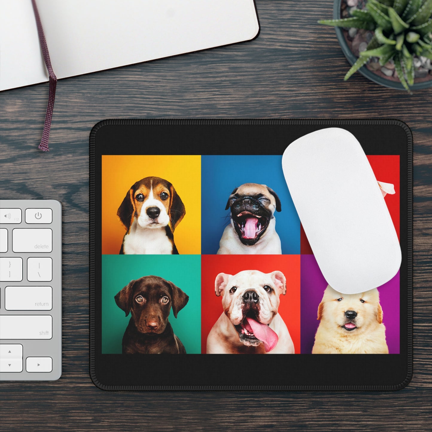 Puppy Photo Gaming Mouse Pad