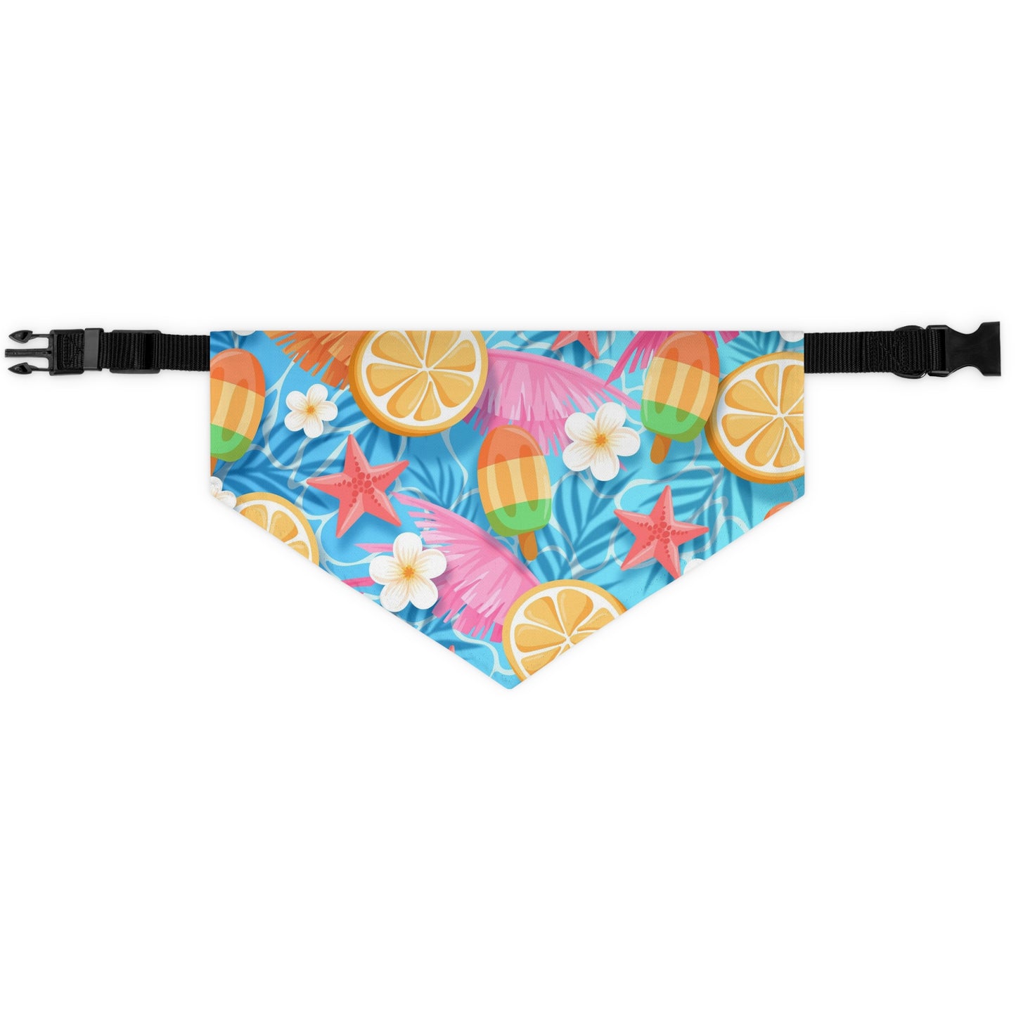 Pool Party Pet Bandana Collar