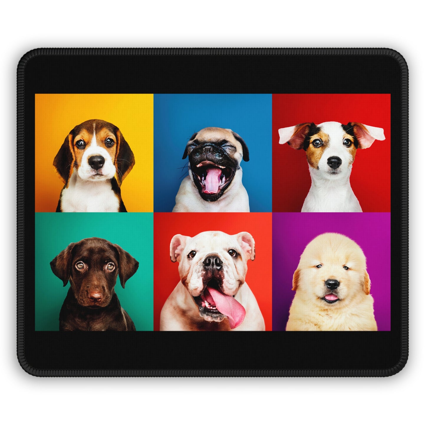 Puppy Photo Gaming Mouse Pad