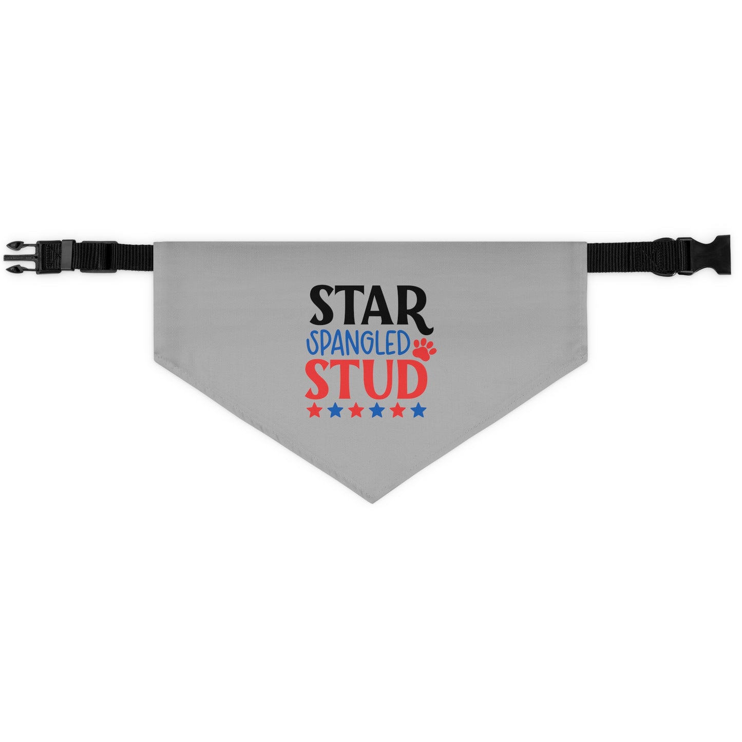 Star Spangled Stud Pet Bandana Collar