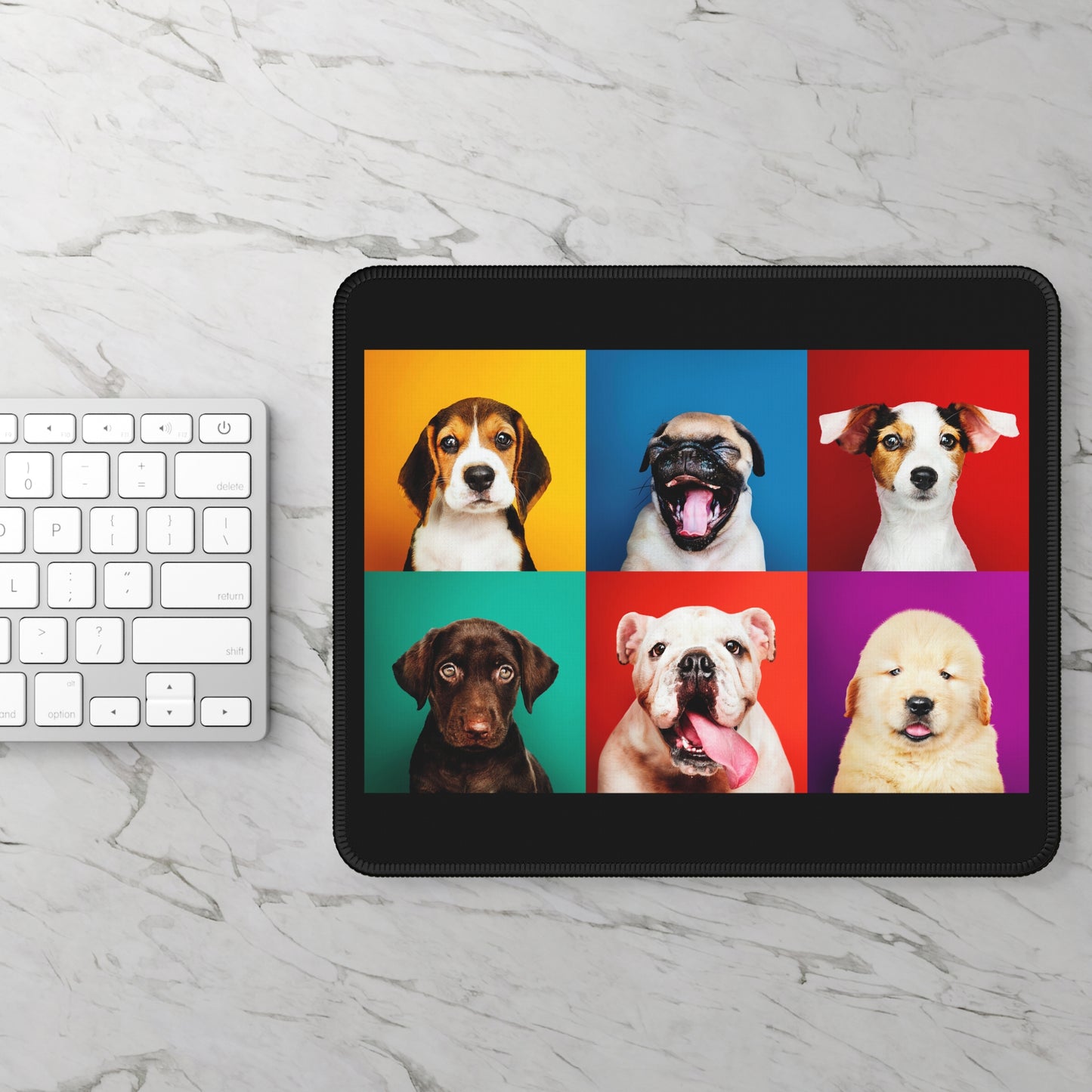 Puppy Photo Gaming Mouse Pad