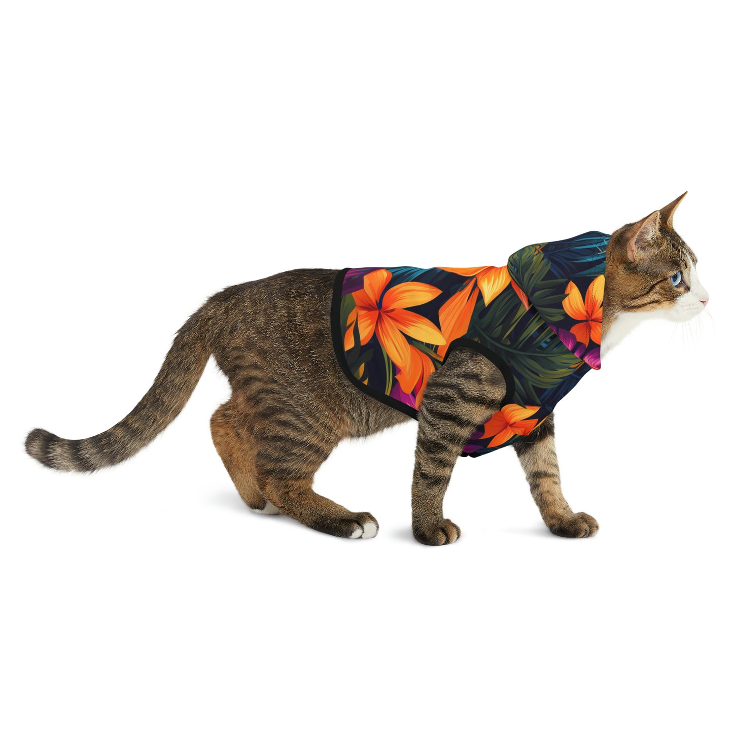 Vacation Meow Pet Hoodie
