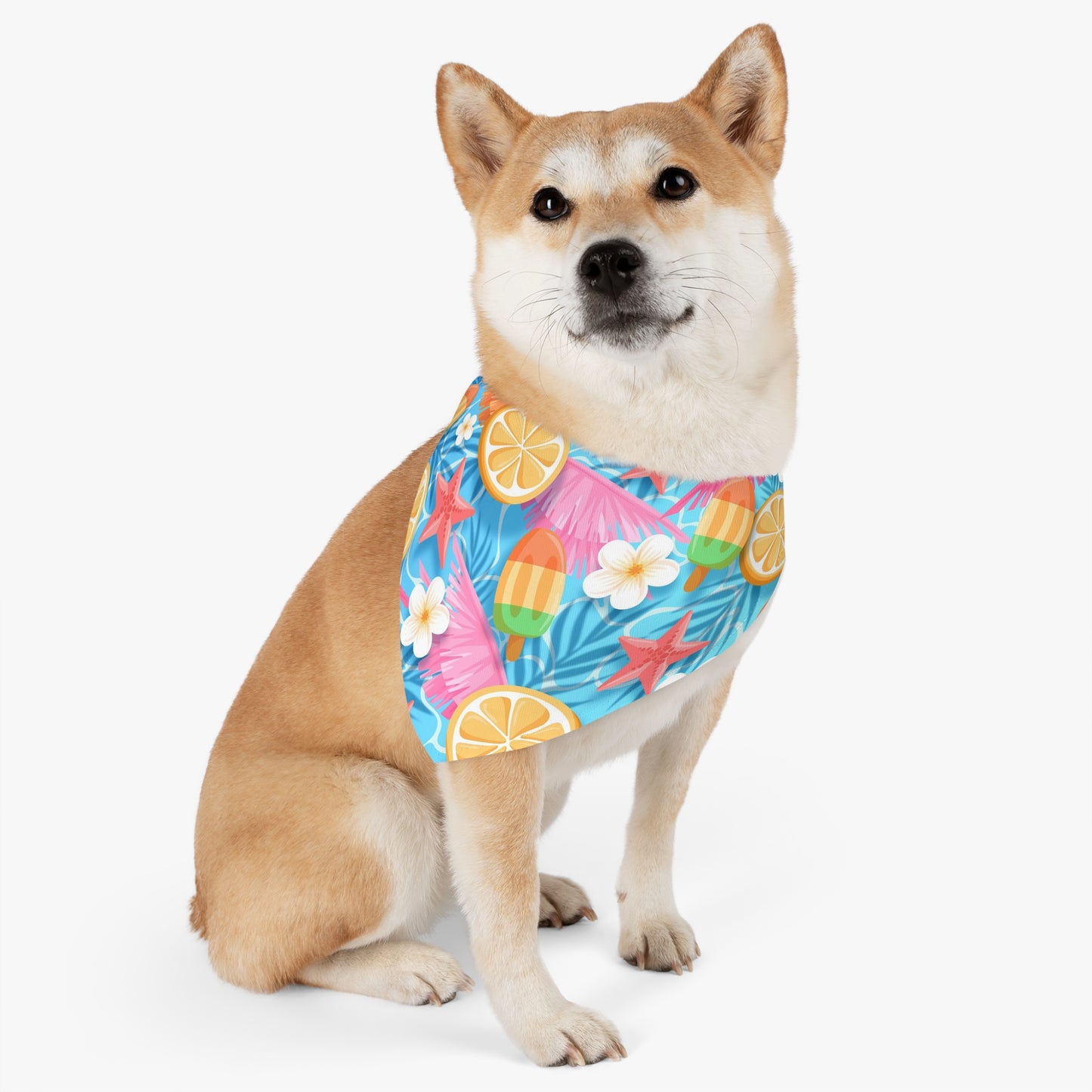 Pool Party Pet Bandana Collar