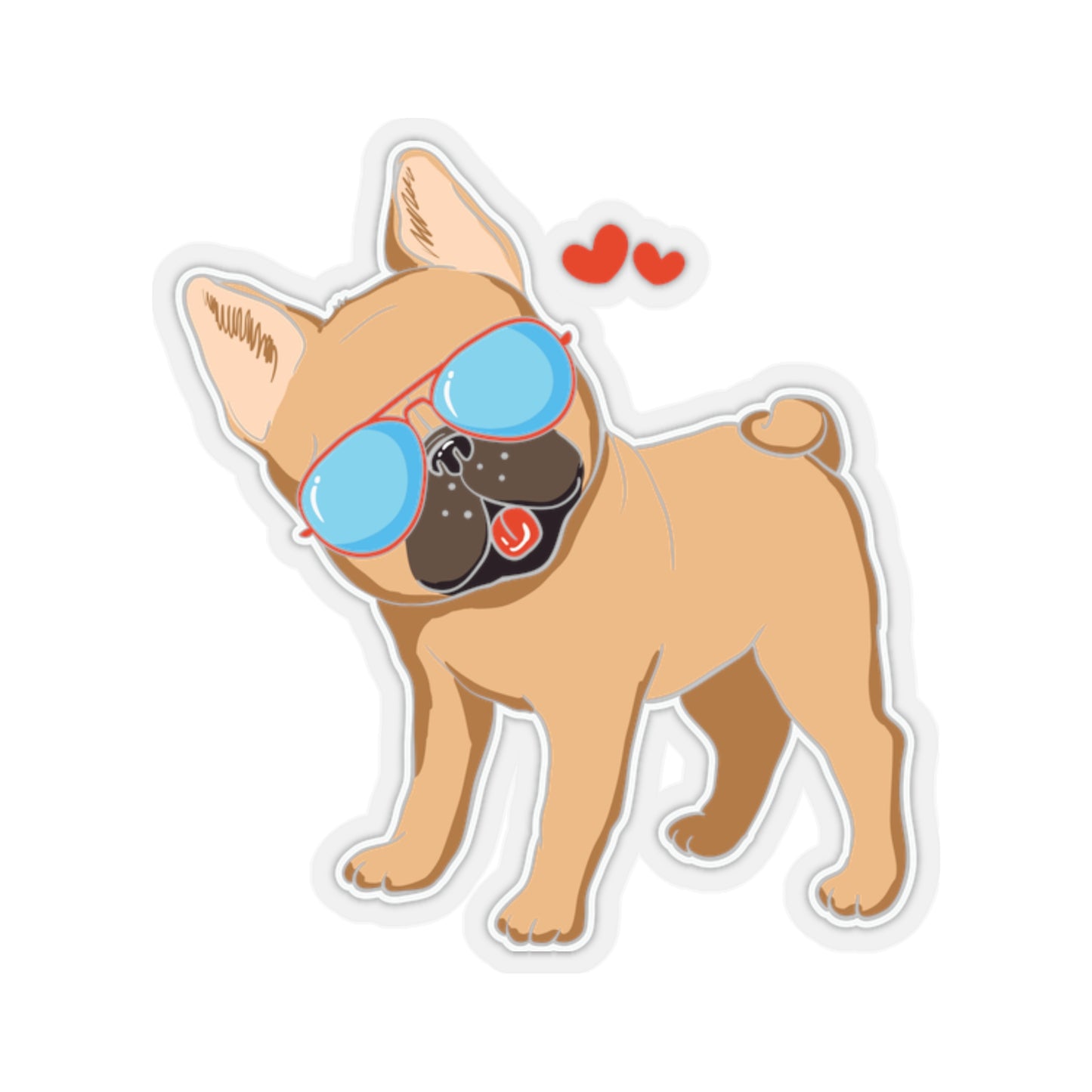 Cool Dude Kiss-Cut Stickers