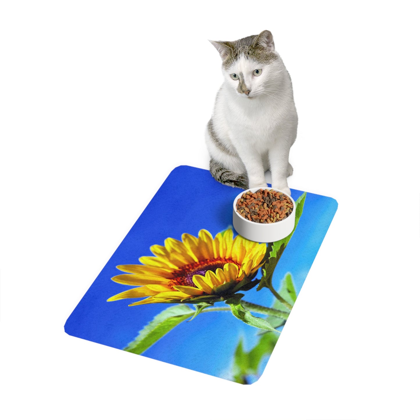 Sunflower Pet Food Mat (12x18)