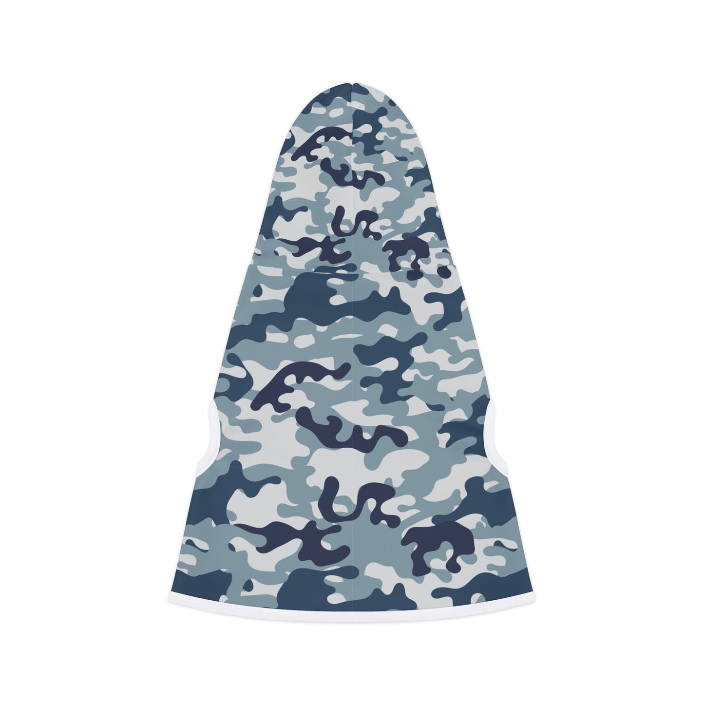 Blue Camo Dog Hoodie