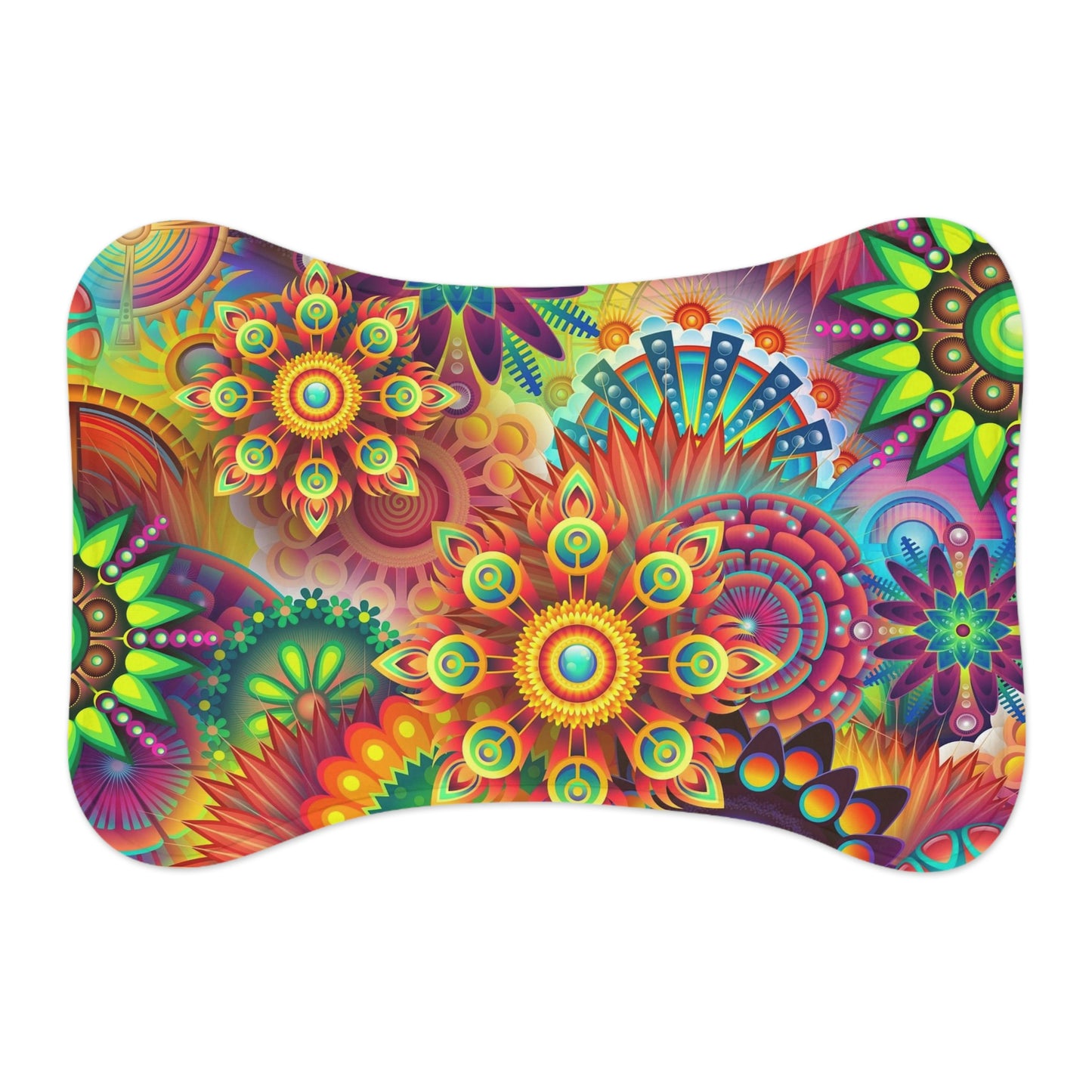Mandela Pet Feeding Mats