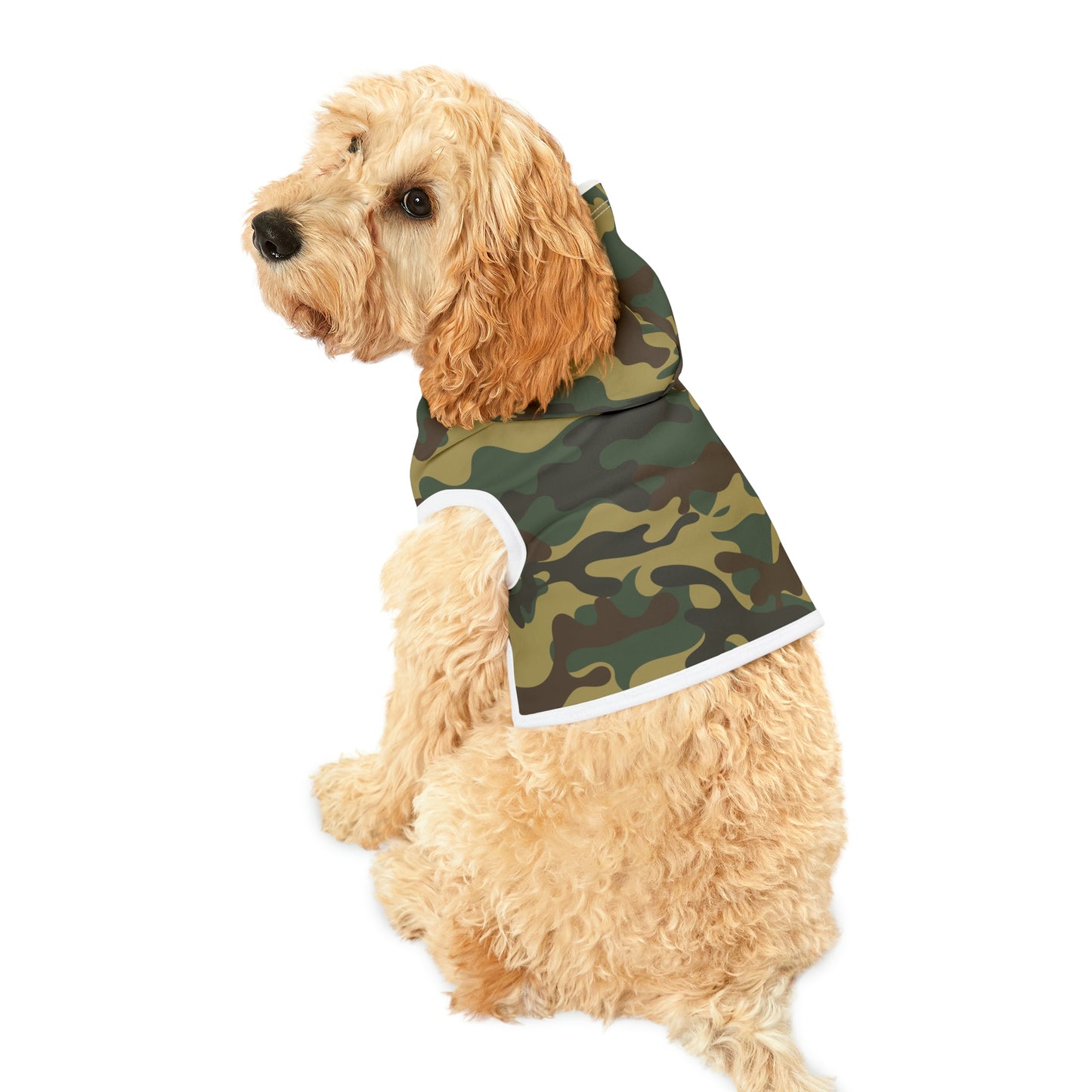 Camo Dog Hoodie