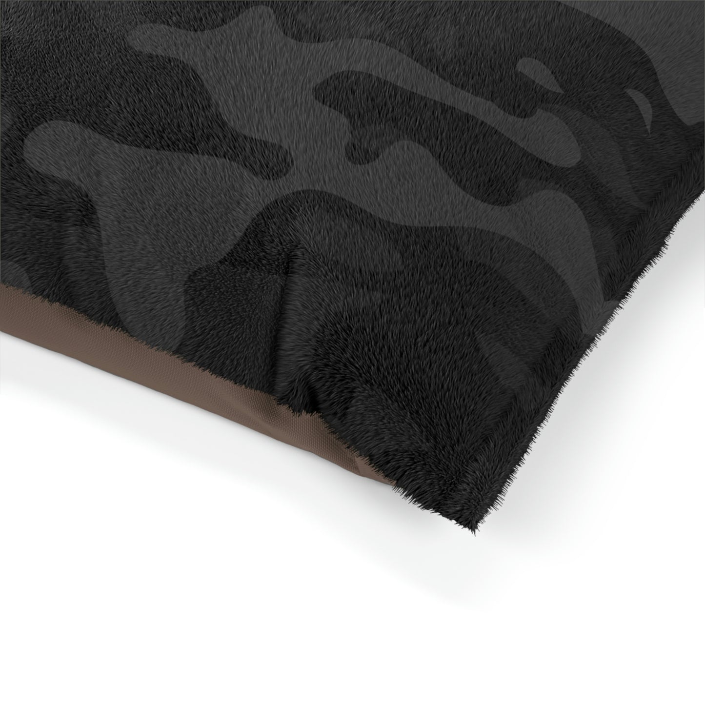 Black Camo Pet Bed